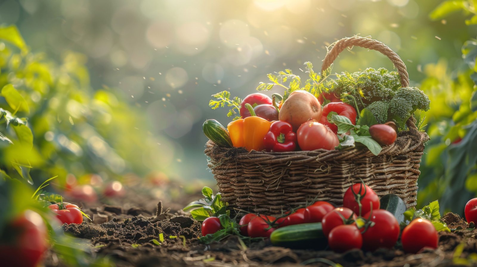 bountiful-harvest-mixed-vegetables-gathered-wicker-basket-amidst-vegetable-garden