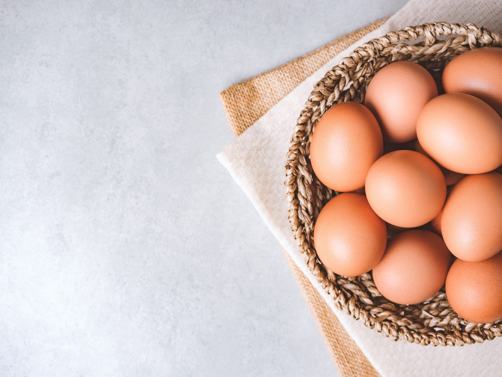 Organic chicken eggs food ingredients concept